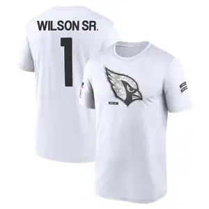 Youth Mack Wilson Sr. Arizona Cardinals White 2024 Salute to Service Legend Performance T-Shirt