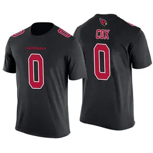 Youth Marques Cox Arizona Cardinals Black Color Rush Legend T-Shirt