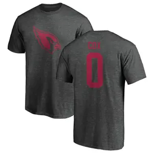 Youth Marques Cox Arizona Cardinals One Color T-Shirt - Ash