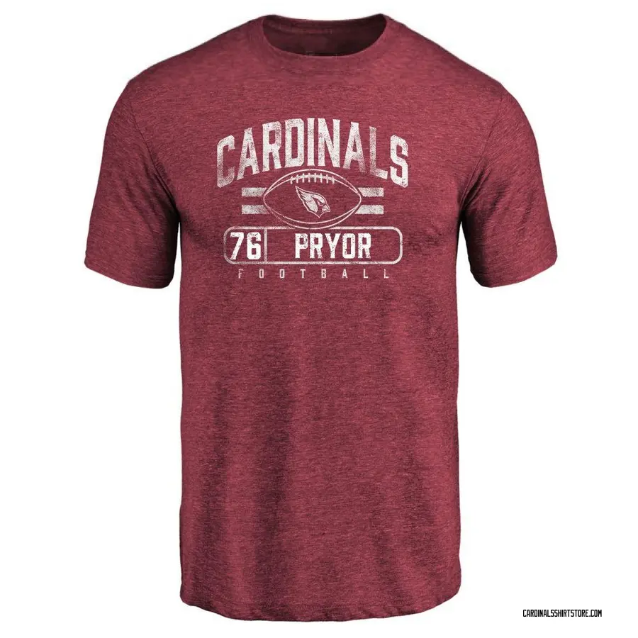 Youth Matt Pryor Arizona Cardinals Flanker Tri-Blend T-Shirt - Maroon