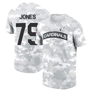 Youth Matthew Jones Arizona Cardinals Arctic Camo 2024 Salute to Service Performance T-Shirt