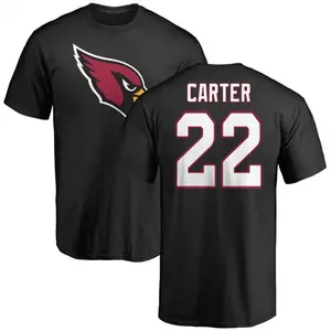 Youth Michael Carter Arizona Cardinals Name & Number Logo T-Shirt - Black