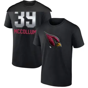 Youth Nate McCollum Arizona Cardinals Midnight Mascot T-Shirt - Black