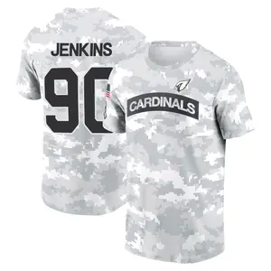Youth Patrick Jenkins Arizona Cardinals Arctic Camo 2024 Salute to Service Performance T-Shirt