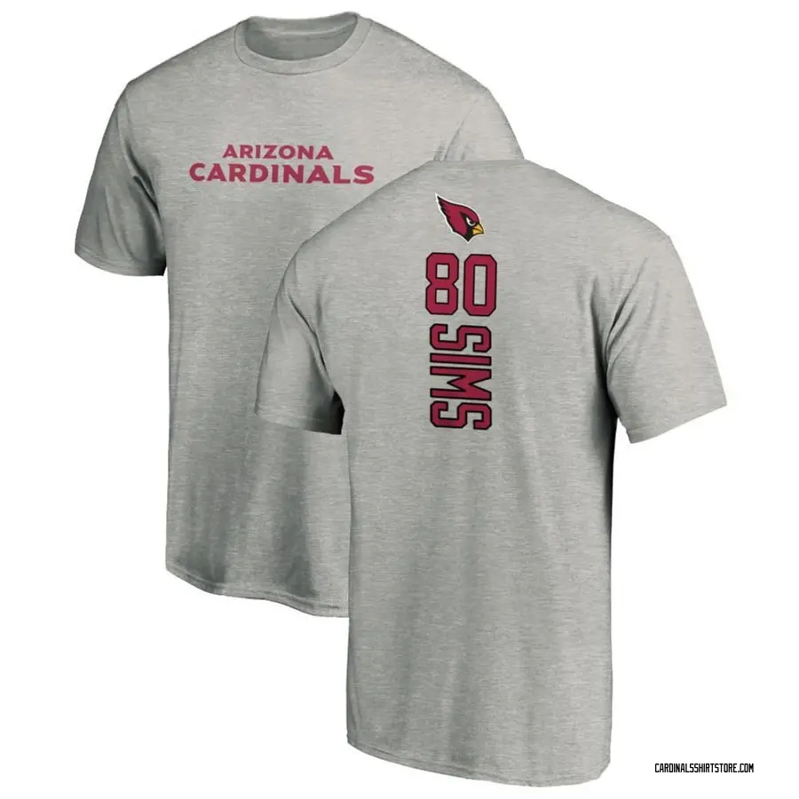 Youth Steven Sims Arizona Cardinals Backer T-Shirt - Ash