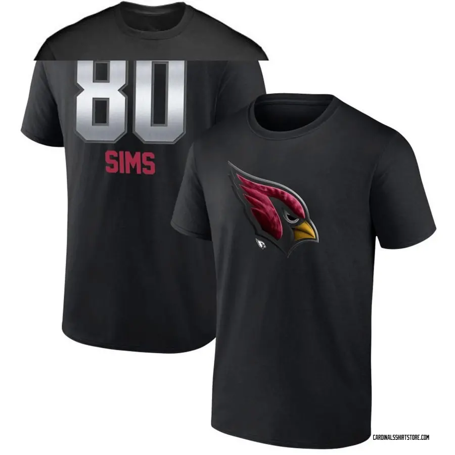 Youth Steven Sims Arizona Cardinals Midnight Mascot T-Shirt - Black