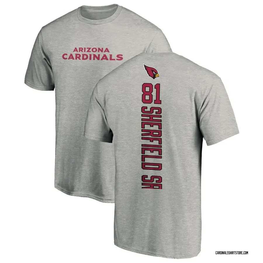 Youth Trent Sherfield Sr. Arizona Cardinals Backer T-Shirt - Ash