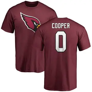 Youth Tyler Cooper Arizona Cardinals Name & Number Logo T-Shirt - Maroon