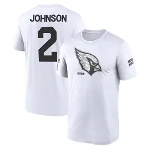 Youth Will Johnson Arizona Cardinals White 2024 Salute to Service Legend Performance T-Shirt
