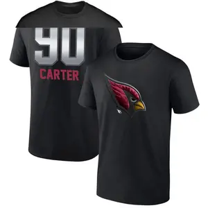 Youth Zachary Carter Arizona Cardinals Midnight Mascot T-Shirt - Black